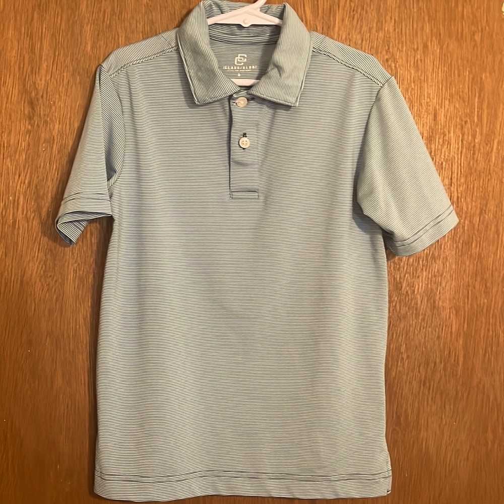 Boys Shirt Size 8 & Boys Grey Shorts Size 7